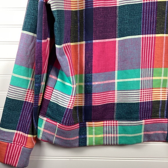 Polo Ralph Lauren Polo Sport Logo Plaid Men Hoodie Size Large Multicolored - Picture 8 of 13